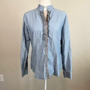 Bogner Blue Button Down Shirt